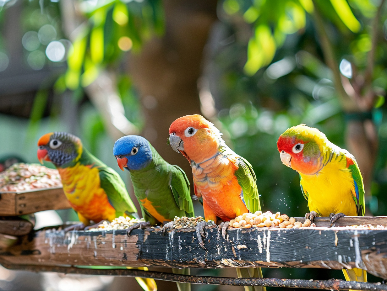 Alimentos para aves
